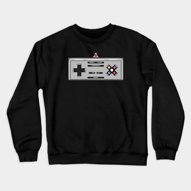 Game Pad Controller Crewneck Sweatshirt by fromherotozero